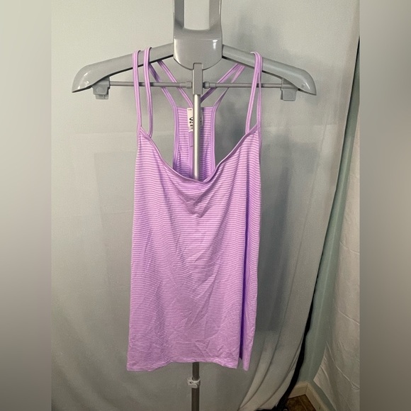 Lavender Strappy Women's‎ workout Top size XXL - Picture 1 of 5